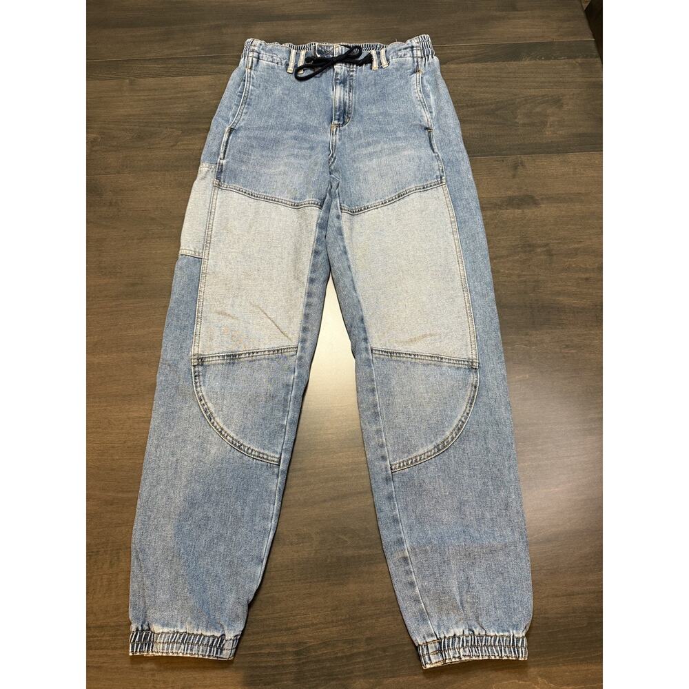Urban Outfitters BDG Faust Two-Tone Jogger Patchwork Jeans Women's Size S